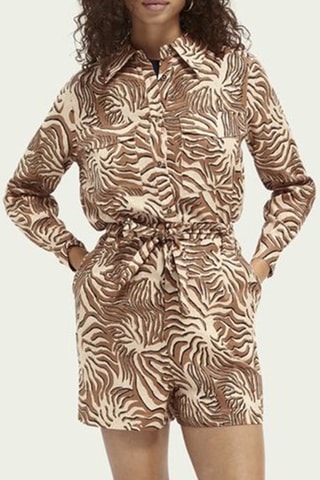 Chemisier en lin - Beige