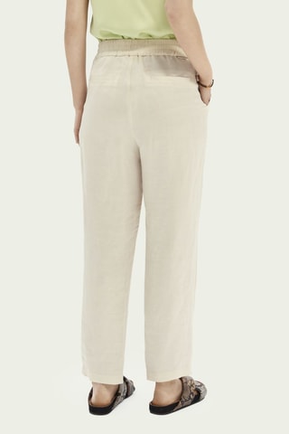 Pantalon tailored en lin - Beige
