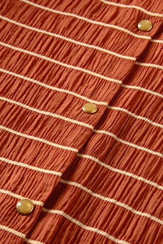 Chemisier court - Marron clair