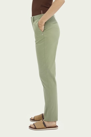 Chino slim en coton biologique - Vert