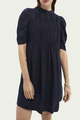 Robe trapèze - Bleu marine