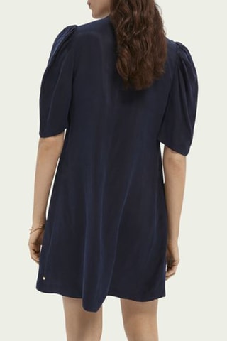 Robe trapèze - Bleu marine