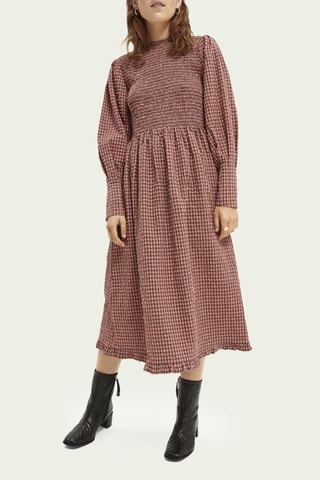 Robe midi - Bordeaux