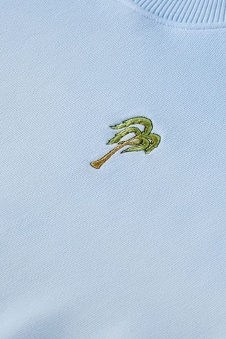 Sweat dip and dye en coton biologique - Ciel