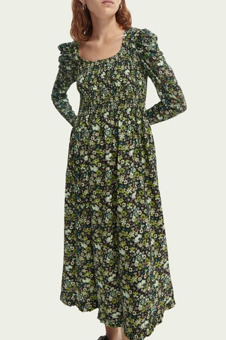 Robe midi - Vert
