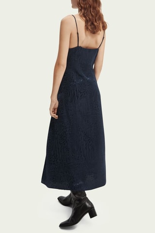 Robe droite - Bleu marine