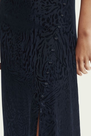 Robe droite - Bleu marine