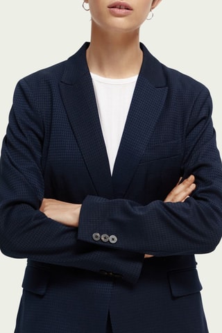 Veste tailored - Bleu marine