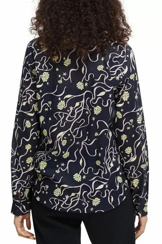 Chemisier regular - Bleu marine