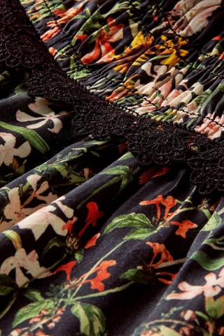 Top - Vert foncé et noir