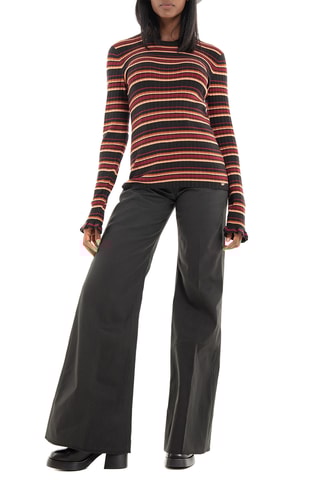 Pull - Noir et bordeaux