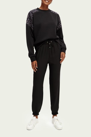 Jogger taille haute - Noir