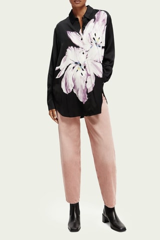 Chemisier oversize - Noir