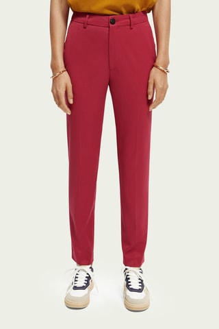 Pantalon slim - Rouge