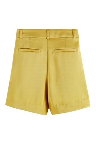 Short taille haute - Moutarde