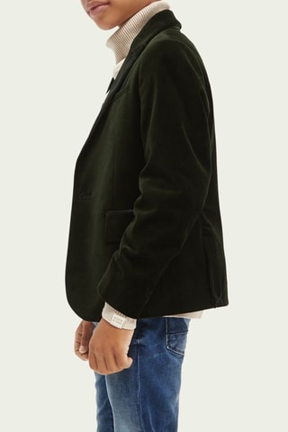 Veste en velours - Vert foncé