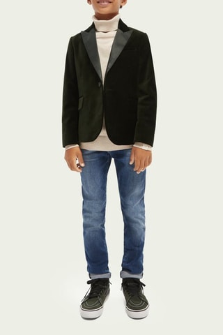 Veste en velours - Vert foncé