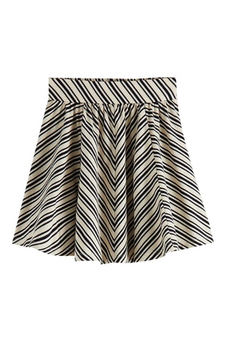 Jupe en coton biologique - Noir