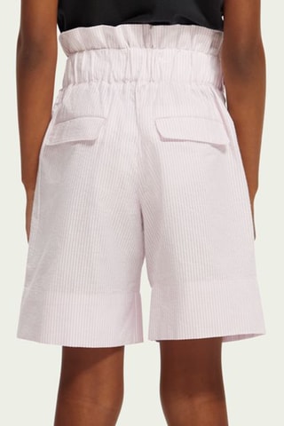 Bermuda taille haute - Ecru