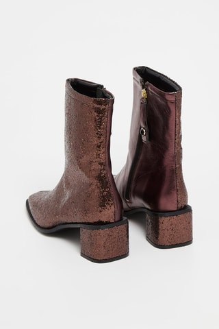 Bottines - Bordeaux