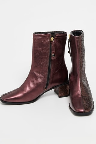 Bottines - Bordeaux