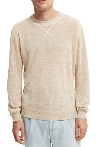Pull en lin - Beige
