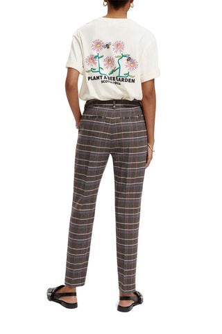 Pantalon slim fit - Marron