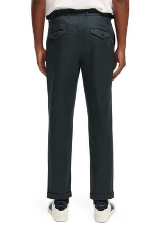 Chino en coton biologique tapered fit - Vert