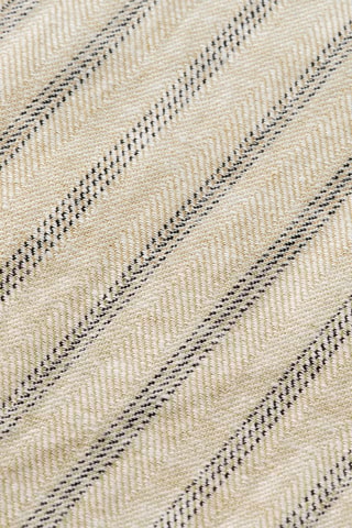 Pantalon casual en coton biologique et lin - Beige