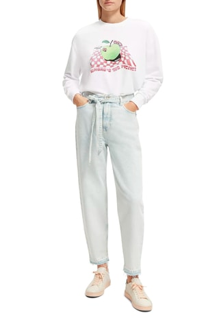 Jean balloon fit - Bleu