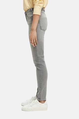 Jean skinny en coton biologique Gris