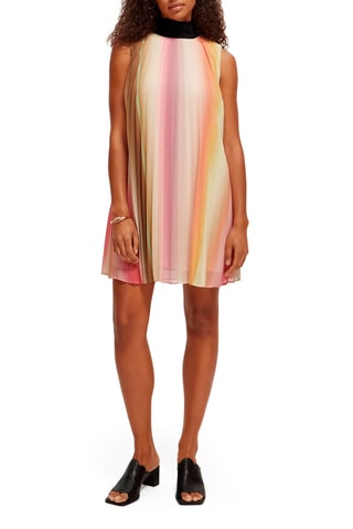 Robe plissée - Ecru