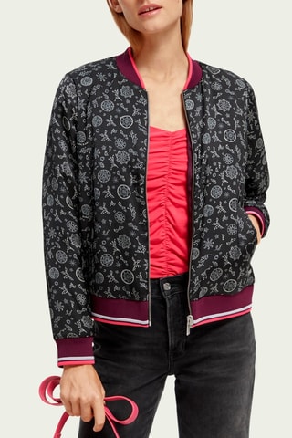 Bomber - Noir et violet