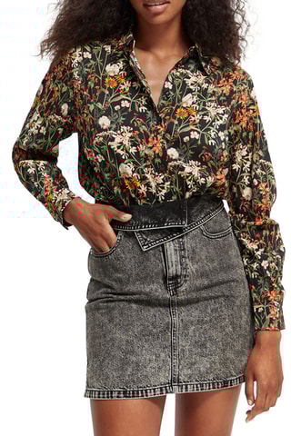 Chemise en coton biologique - Multicolore