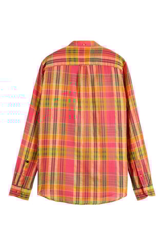 Chemise - Corail et jaune