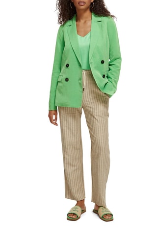 Blazer en lin - Vert