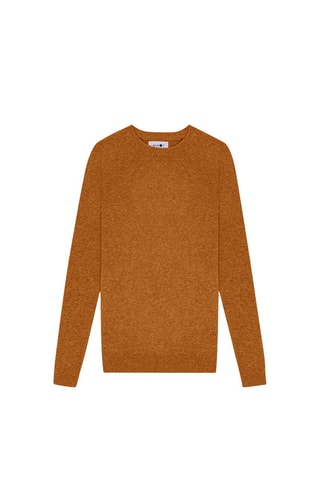 Wollen Trui Edward - Bruin