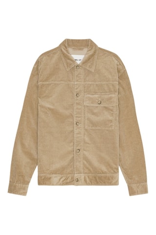 Velours en Biologisch Katoenen Jasje Vince - Kaki