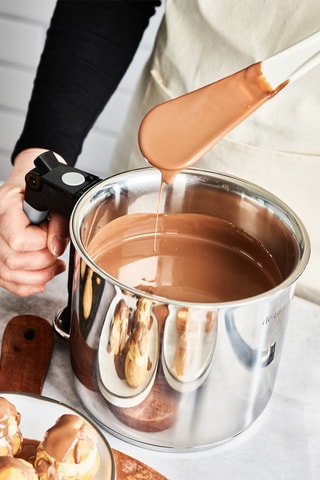 Cuiseur bain-marie en acier inoxydable - 16 cm - 1,5 l