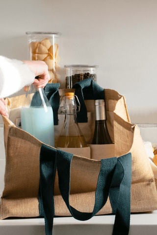 Cabas en coton biologique - Beige