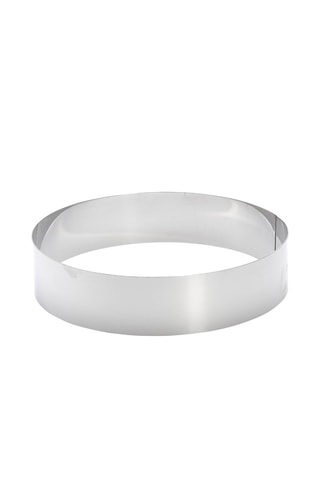 Cercle à entremets en acier inoxydable Vacherin - 28,3 cm