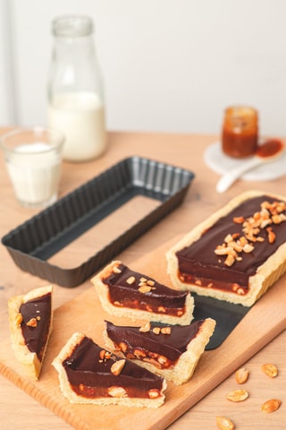 Moule à tarte rectangulaire  20 x 8 x 3 cm