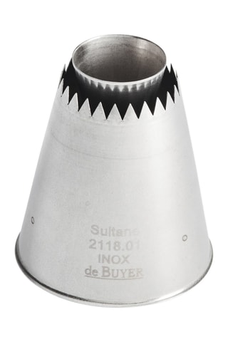 Douille en acier inoxydable - 3 x 5,5 x 6,3 cm