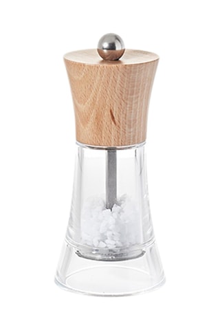 Moulin à sel en bois et acier inoxydable Flameno