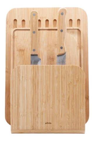 Coffret affûté en bambou - 5 pièces