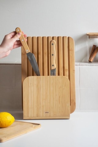 Coffret affûté en bambou - 5 pièces