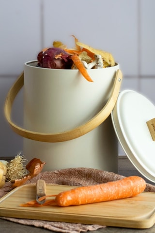 Seau à compost en bambou - 4,5 l