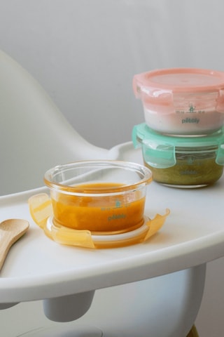 3 boîtes de conservation en silicone sans BPA - 24 cl