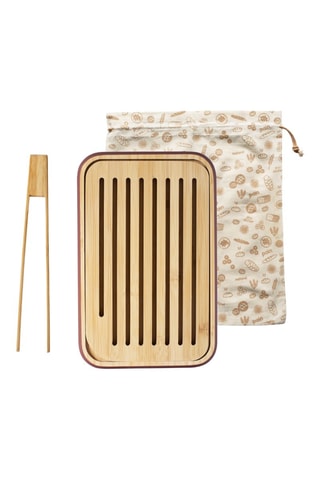 Ensemble boulanger en bambou et coton biologique - 3 pièces