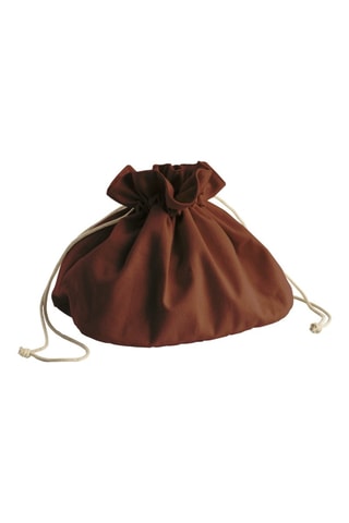 Corbeille à pain en coton biologique - 38 x 14 x 23 cm